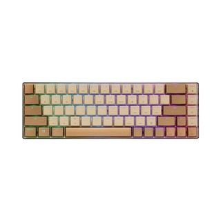 CHERRY 樱桃 G80-3861LYAEU-12 68键 三模机械键盘 MX-LP 6.1 Cherry 矮红轴 RGB 金色