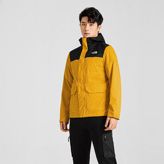 THE NORTH FACE 北面 男子冲锋衣 NF0A497J-YQR 黄色 XL