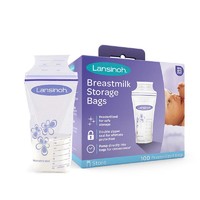 Lansinoh 兰思诺 储奶袋母乳储存袋冷藏保鲜存奶袋180ml一次性母乳袋100个装 2盒装(200个)