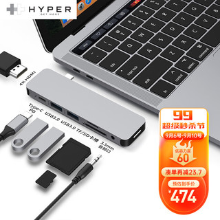 HYPER GN21D 七合一Type-C拓展坞（Type-C/USB3.0