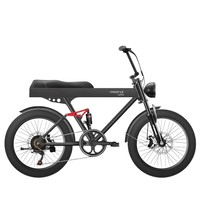 PLUS会员：PHOENIX 凤凰 电动自行车 20寸 豪华版 TANK600