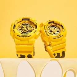 CASIO 卡西欧 G-SHOCK&BABY-G 情侣石英手表