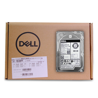 DELL 戴尔 服务器硬盘SAS/300G/600G/900G/1T/2T/3T/4T 900G SAS 15K RPM 2.5英寸
