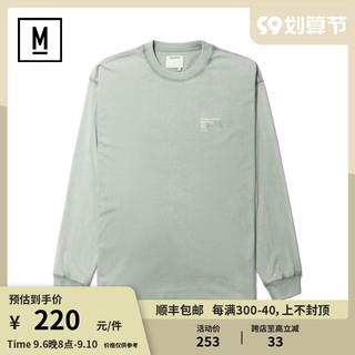 MUSIUM DIV. 男女款圆领短袖T恤 MMULTM20891XI