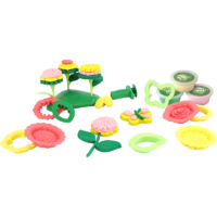 green toys 扮家家橡皮泥鲜花制作玩具