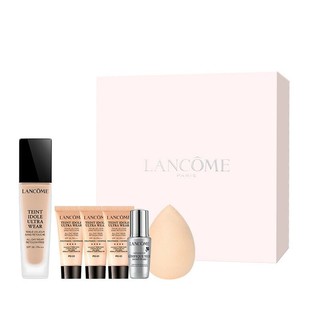 LANCOME 兰蔻 持妆粉底液30ml持久遮瑕保湿隔离油皮控油轻薄 PO-01 礼盒B