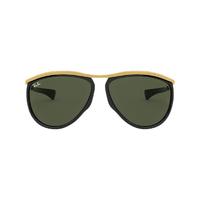 Ray-Ban 雷朋 Aviator飞行员系列 男女款太阳镜 0RB2219 901/31 黑色框绿色片 59mm