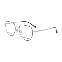 Coastal Vision 镜宴 CVO2002SV 银色金属眼镜框+钻晶A4系列 1.60折射率 防蓝光镜片