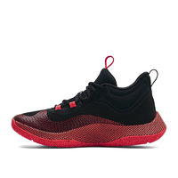 UNDER ARMOUR 安德玛 Curry Hovr Splash 男子篮球鞋 3024719-004 黑红色 46