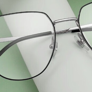 Coastal Vision 镜宴&essilor 依视路 CVO2002SV 金属眼镜框+钻晶A3系列 非球面镜片