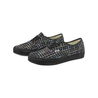 VANS 范斯 Authentic 中性运动板鞋 VN0A5KS96SW 黑彩色 37