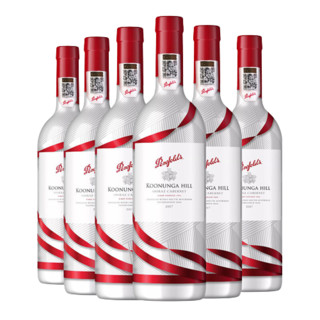 Penfolds 奔富 蔻兰山干型红葡萄酒 2017年 6瓶*750ml套装 整箱装