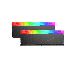 KLEVV 科赋 CRAS X RGB DDR4 3200MHz RGB 台式机内存 灯条 灰色 16GB 8GBx2