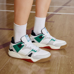 lining李宁篮球鞋男鞋子男运动鞋男柔软舒适稳定支撑经典复古