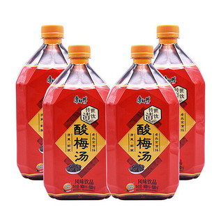 康师傅 传世清饮 酸梅汤 1L*12瓶