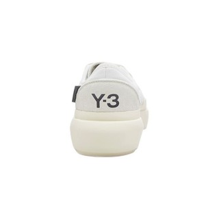 Y-3 男士低帮休闲鞋 GW8627 白色/灰色 8.5
