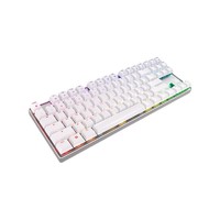 CHERRY 樱桃 MX8.2TKL 87键 2.4G蓝牙 多模机械键盘 白色 茶轴 RGB
