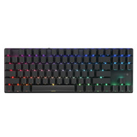 CHERRY 樱桃 MX8.2TKL 87键 2.4G蓝牙 多模机械键盘 黑色 茶轴 RGB