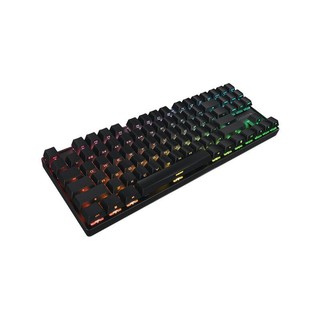 CHERRY 樱桃 MX8.2TKL 87键 2.4G蓝牙 多模机械键盘 黑色 茶轴 RGB