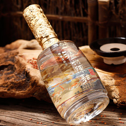 泸州老窖泸州陈曲金色之尊2021年版52vol浓香型白酒500ml礼盒装