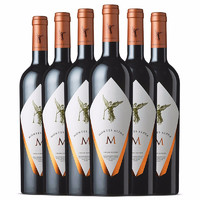 MONTES 蒙特斯 欧法 大M 阿帕尔塔谷干型红葡萄酒 2018年 6瓶*750ml套装 整箱装