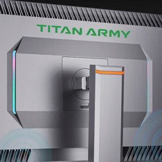 TITAN ARMY 泰坦军团 32英寸 IPS FreeSync 显示器（3840×2160、144Hz、100%sRGB、HDR1000、Type-C 65W）