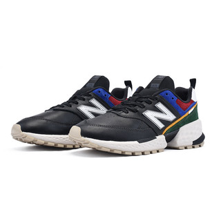 new balance 574系列 中性跑鞋 MS574APB 黑蓝 36