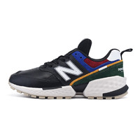 new balance 574系列 中性跑鞋 MS574APB 黑蓝 41.5