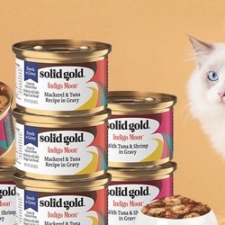 solid gold 素力高 椰子油系列 主食猫罐头 85g*7罐