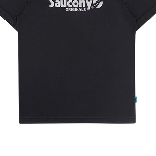 saucony 索康尼 START/乐趣跑系列 男子运动T恤 379929100108 黑色 XXL