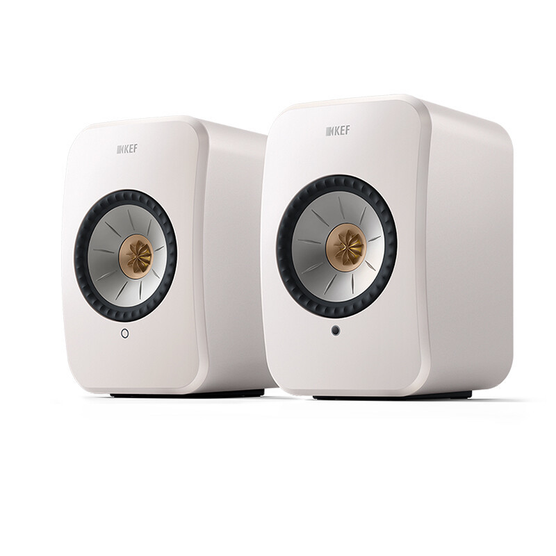 KEF LSX II 2.0声道 室内 蓝牙音箱 白色