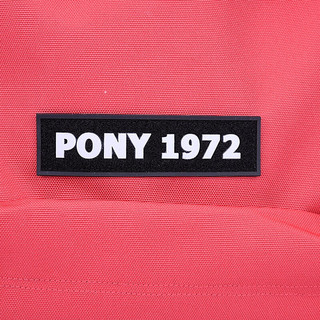PONY 波尼 中性旅行背包 93U3AA01 红色