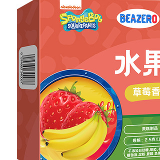 BEAZERO 未零 水果棒 草莓香蕉味 25g