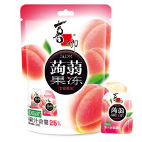 XIZHILANG 喜之郎 蒟蒻果冻 水蜜桃味 120g