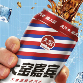 大窑 汽水组合装 2口味 500ml*10听（嘉宾果味+橙诺橙味）