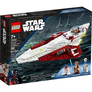 LEGO 乐高 Star Wars星球大战系列 75333 欧比旺·克诺比的绝地星际战斗机