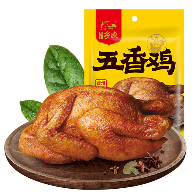 乡盛 五香鸡扒鸡 400g