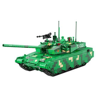 CaDA 咔搭 军事系列 C82001 99A主战坦克 积木模型
