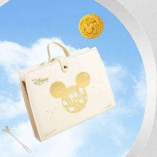 Disney 迪士尼 快乐梦幻 港式月饼 6饼3味 360g 礼盒装