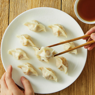 思念 水饺系列 手打天下 猪肉玉米蔬菜水饺 400g