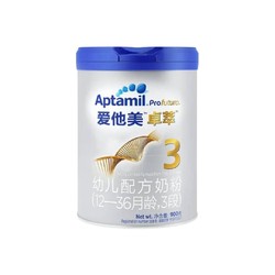 Aptamil 爱他美 卓萃系列 婴幼儿配方奶粉 3段 900g*4罐