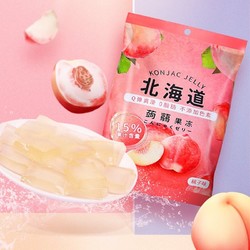 Krodo 可啦哆 蒟蒻吸吸果冻水蜜桃味200g