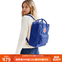 FJÄLLRÄVEN 北极狐 OUTDOOR KankenFamily Kanken Classic系列 中性双肩包 23510-540 宝蓝色 16L