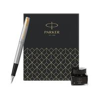 PARKER 派克 钢笔 Jotter乔特系列 钢杆金夹 F尖 墨水礼盒装