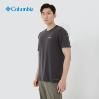 哥伦比亚零感防晒22夏季新品男子吸湿UPF50防紫外线T恤AE0801012