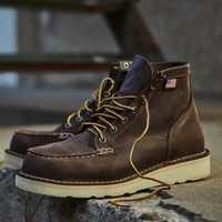 Danner BullRun 男款软皮中帮工装靴 15563