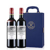 拉菲古堡 拉菲（LAFITE）凯萨天堂古堡珍酿干红葡萄酒 750ml*2 耀蓝礼盒装