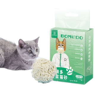 BOMEDO 豆腐猫砂 6L 绿茶味