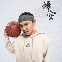 匹克态极闪现3代悟空配色连帽卫衣男士春季保暖套头帽衫