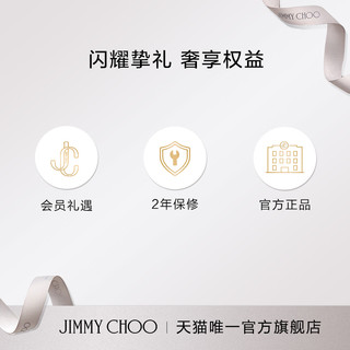 JIMMY CHOO/GALA FLAT渐变闪粉蝴蝶结平底单鞋女秋 39 芭蕾粉色